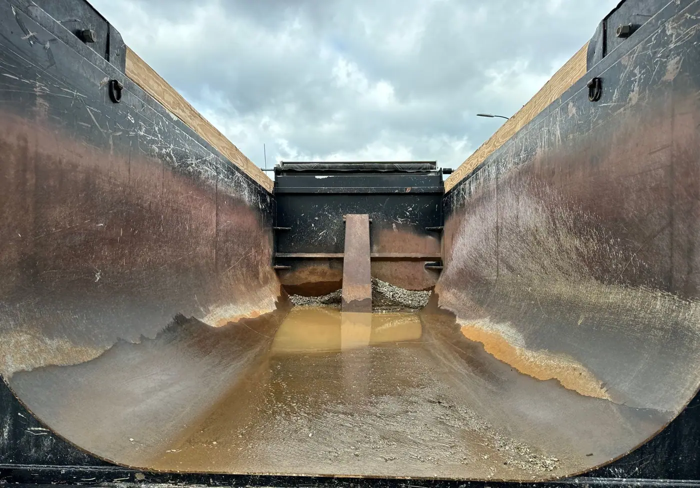 Detailed view of 2019 Mack Granite Dump Truck