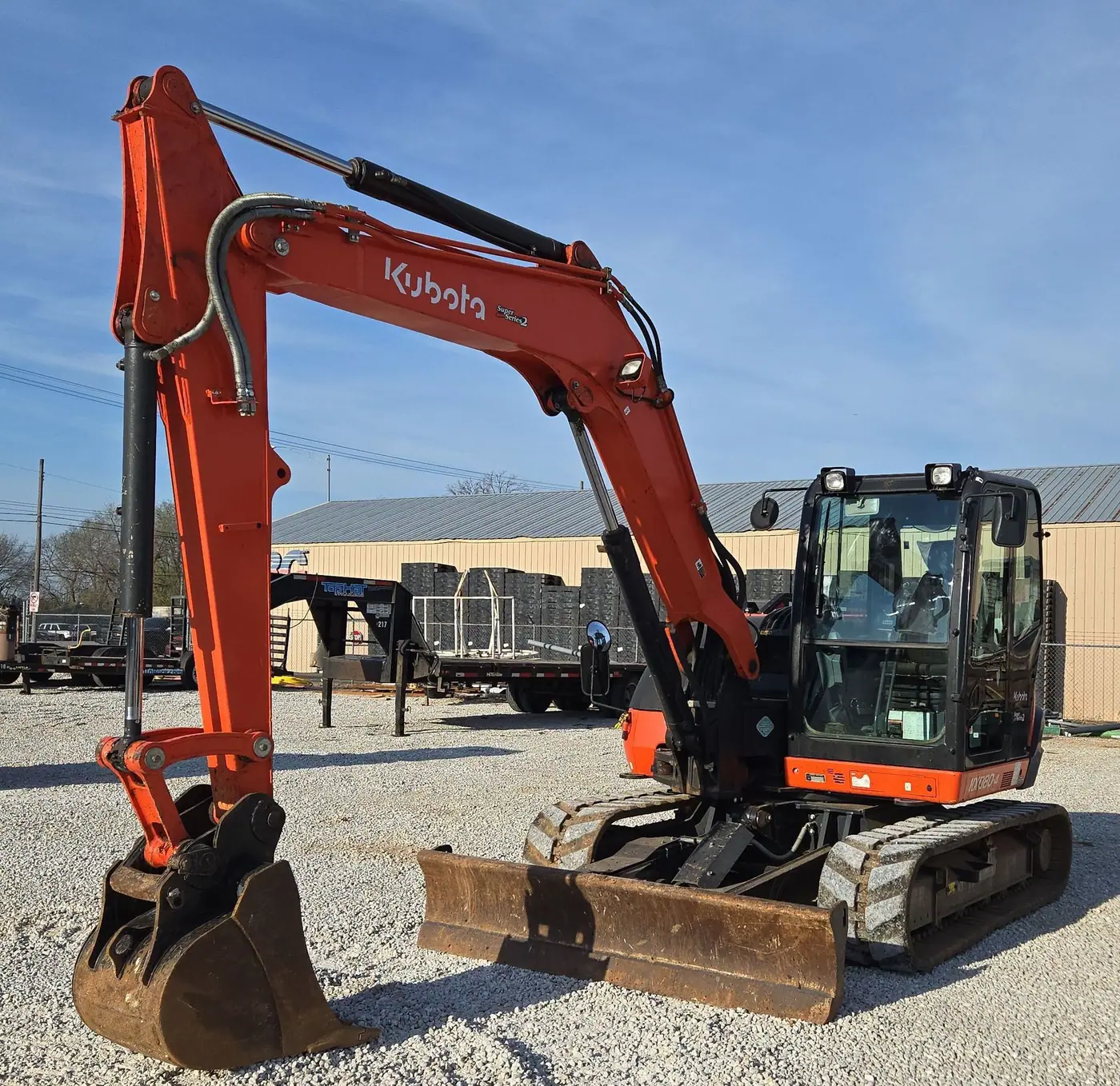 2020 Kubota KX080-4S2 Mini Excavator